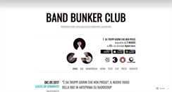Desktop Screenshot of bandbunkerclub.com
